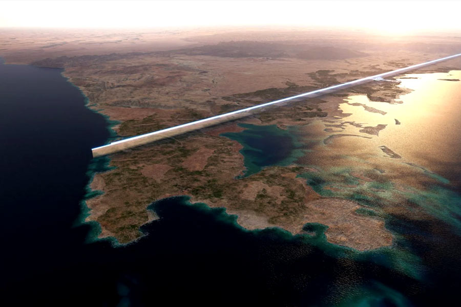 Saudi Arabia Mega project known as The Line where 21 thousand foreign workers including Indians lost their lives says ITV documentary 