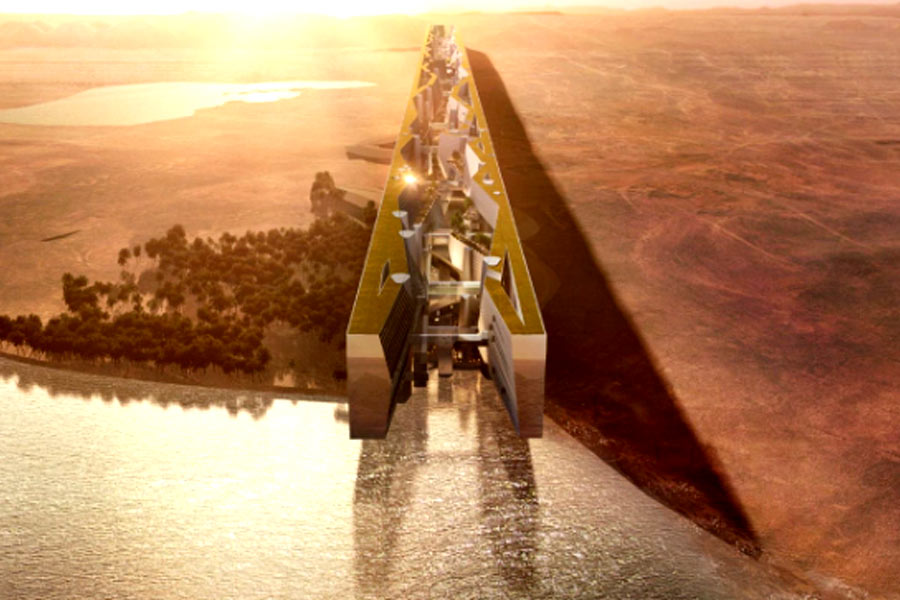 Saudi Arabia Mega project known as The Line where 21 thousand foreign workers including Indians lost their lives says ITV documentary 