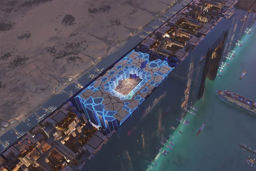 Saudi Arabia Mega project known as The Line where 21 thousand foreign workers including Indians lost their lives says ITV documentary 