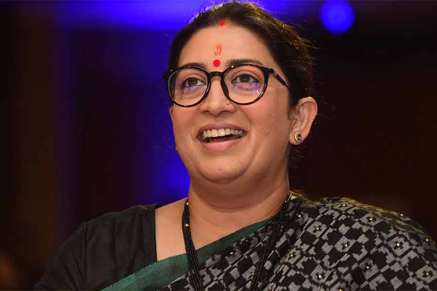 বিজেপি নেত্রী স্মৃতি ইরানি।