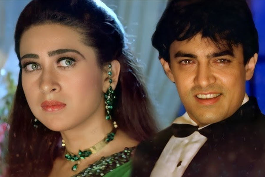 All you need to know the story about kissing scene of Amir Khan, Karishma Kapoor starrer Raja Hindustani 