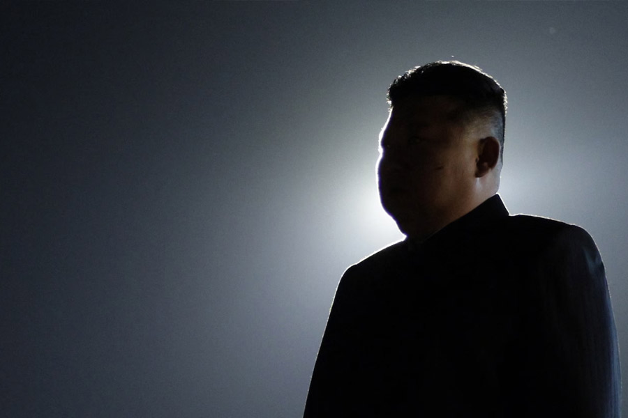 Kim Jong un North Korea Supreme Leader starts loud noise across the border of South Korea 