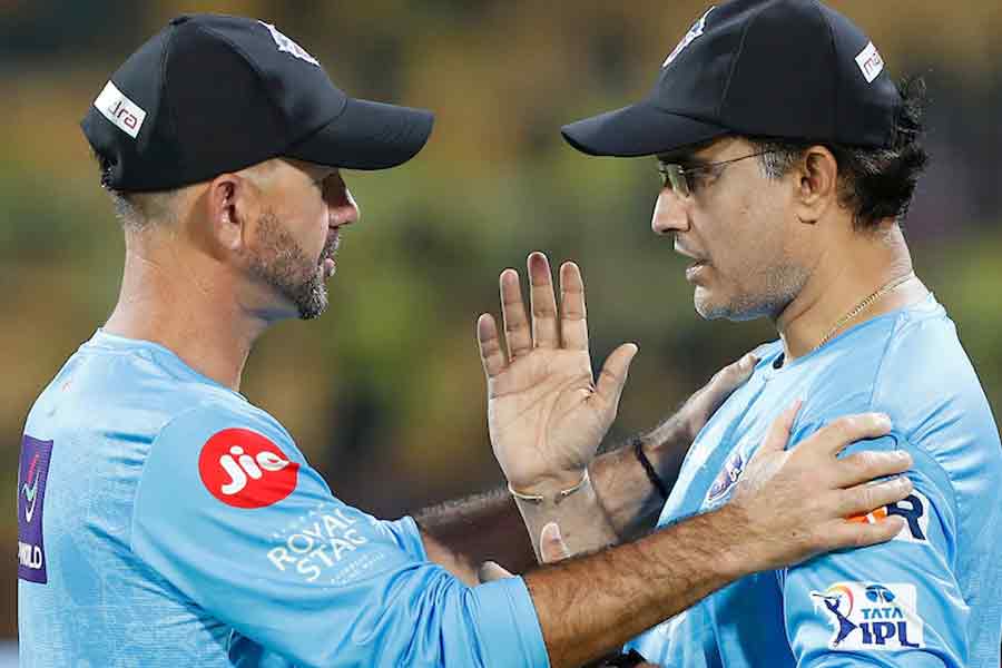 Ricky Ponting and Sourav Ganguly