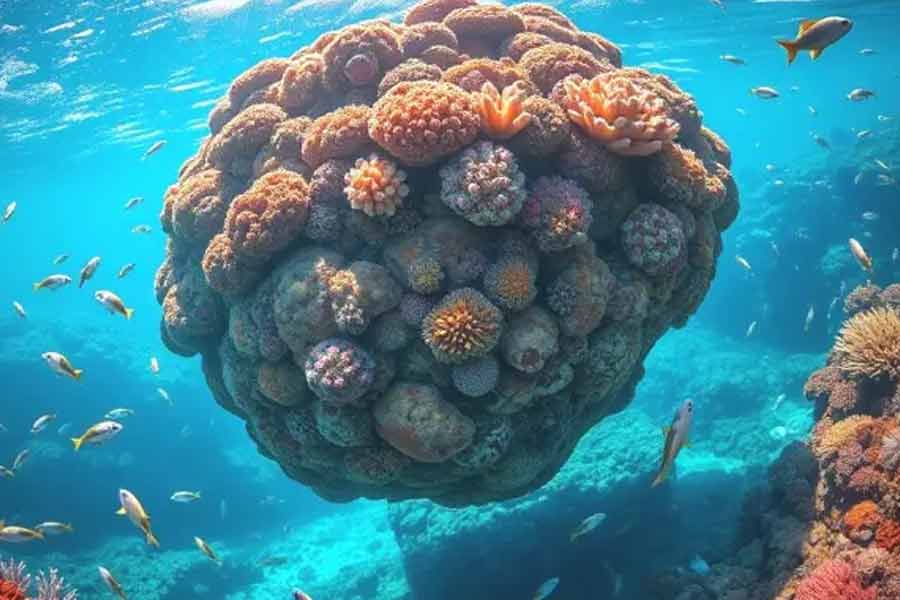 Scientists have identified the world’s largest coral in the Pacific Ocean 