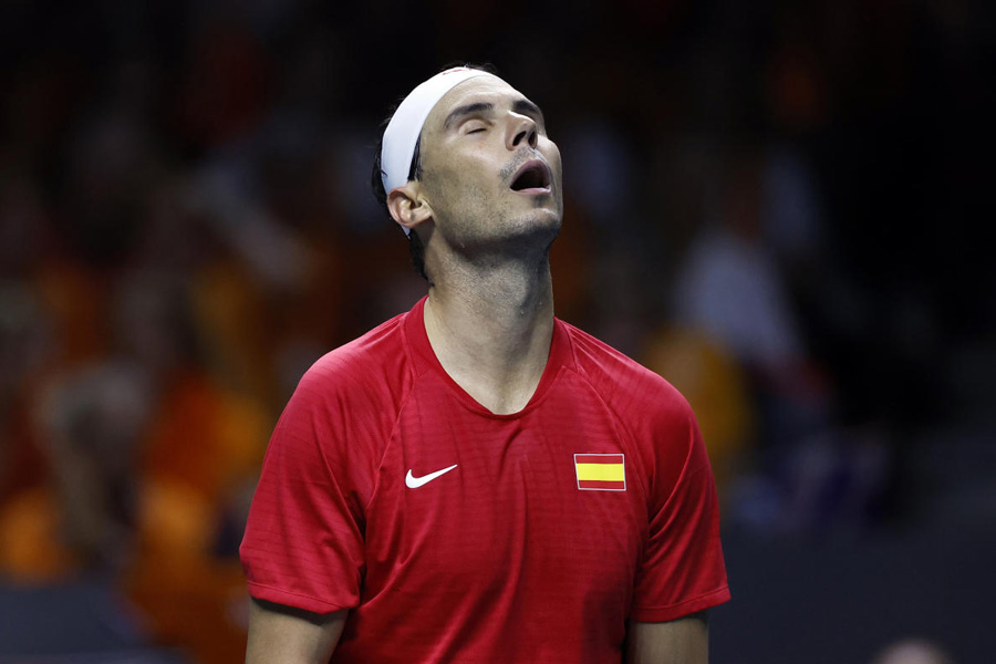 Rafael Nadal loses farewell match in Davis Cup against Botic van de Zandschulp dgtl