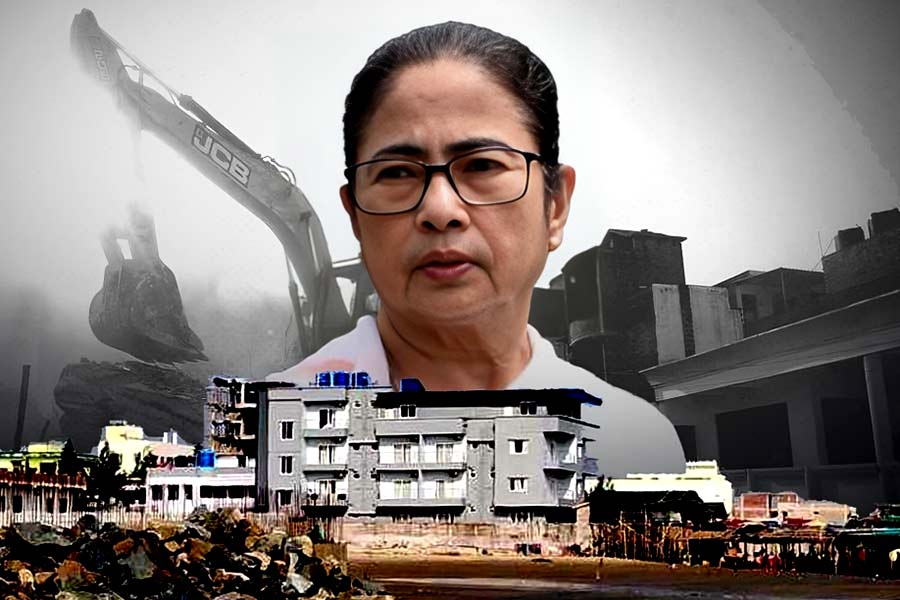 CM Mamata Banerjee has stopped the demolition of illegal construction in Mandarmani for two reasons