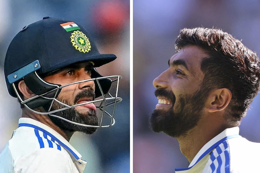 picture of Virat Kohli and Jasprit Bumrah