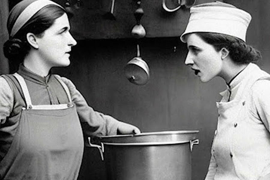 Typhoid Mary was a cook who was believed to have infected hundreds of America with typhoid fever