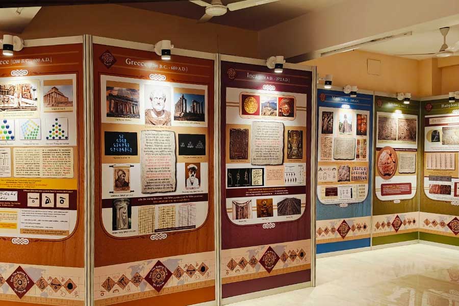 The Natural history of the Genesis of ZERO an exhibition by Ramakrishna Mission dgtls