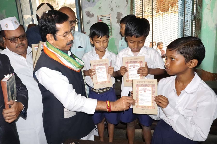 ‘সংবিধান দিবস’ পালন কংগ্রেসের। কলকাতায়।