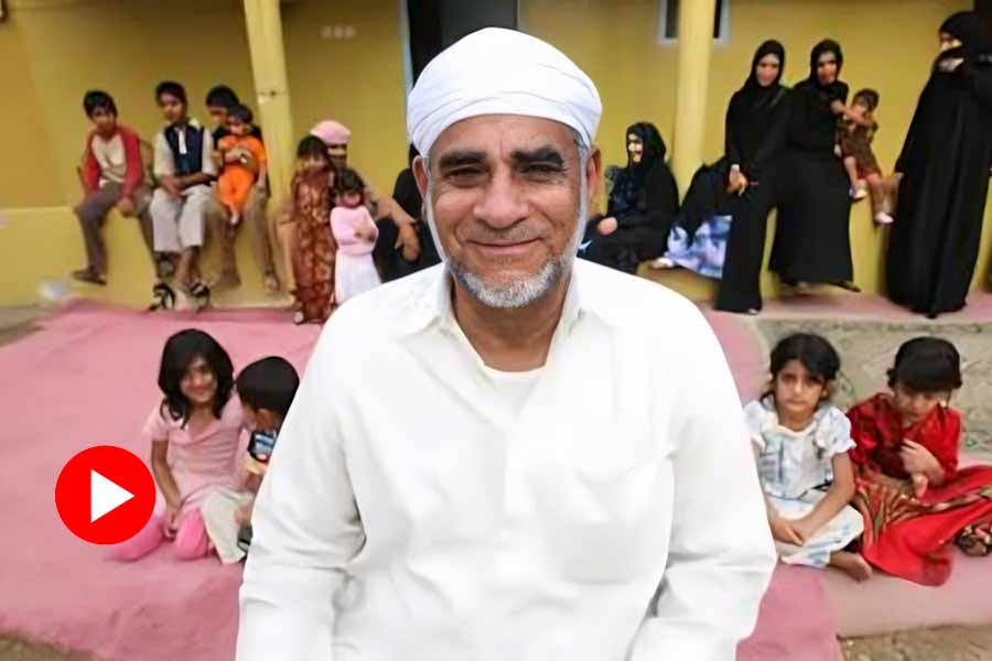 UAE man has 17 wives 90 children mocks American man for having just one wife