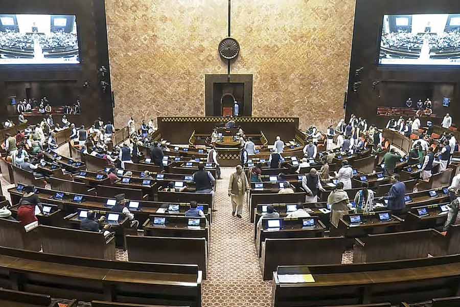 Lok Sabha and Rajya Sabha both houses adjourned for the day on wednesday