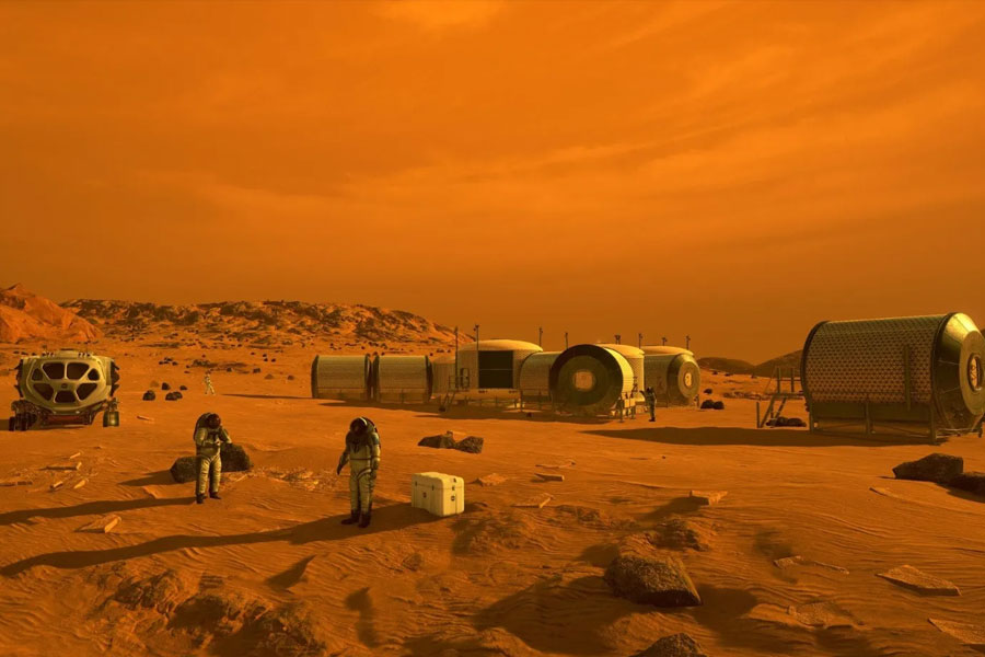 Biologist warns that humans could turn green while living on mars 