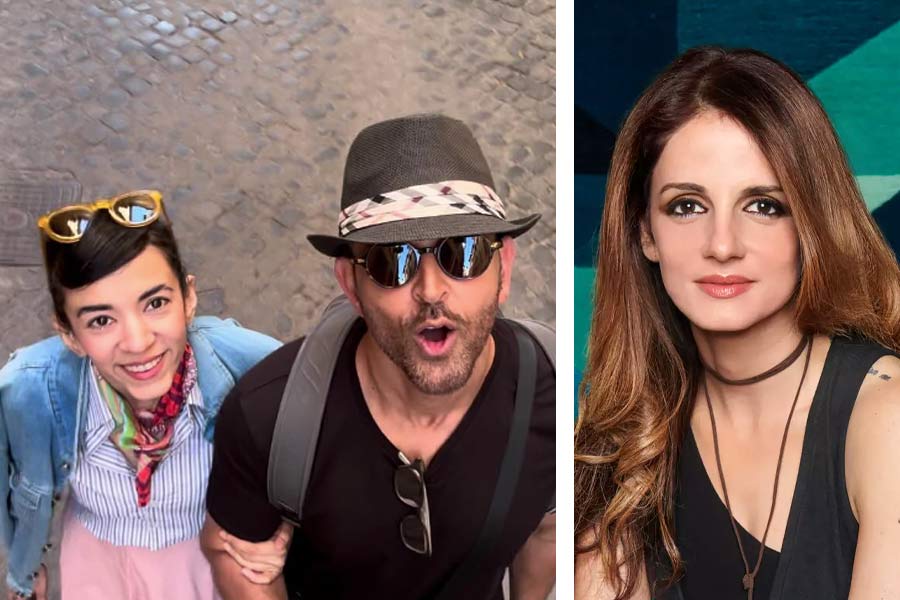 Hrithik Roshan Wishes saba azad on her birthday ex wife sussanne khan gave reaction