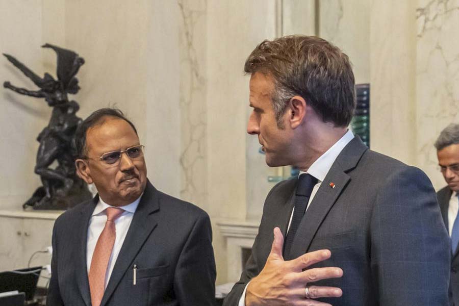 Ajit Doval in France to close negotiations on Rafale Marine jets and scorpion class submarine for Indian Navy 