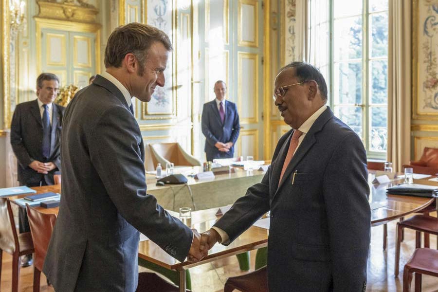 Ajit Doval in France to close negotiations on Rafale Marine jets and scorpion class submarine for Indian Navy 