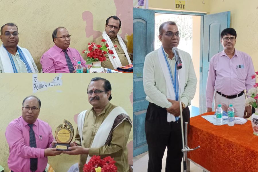 Professor Bhaskarnath Bhattacharya, Director, School of Vedic Studies, Rabindra Bharati University and others were present on the occasion.