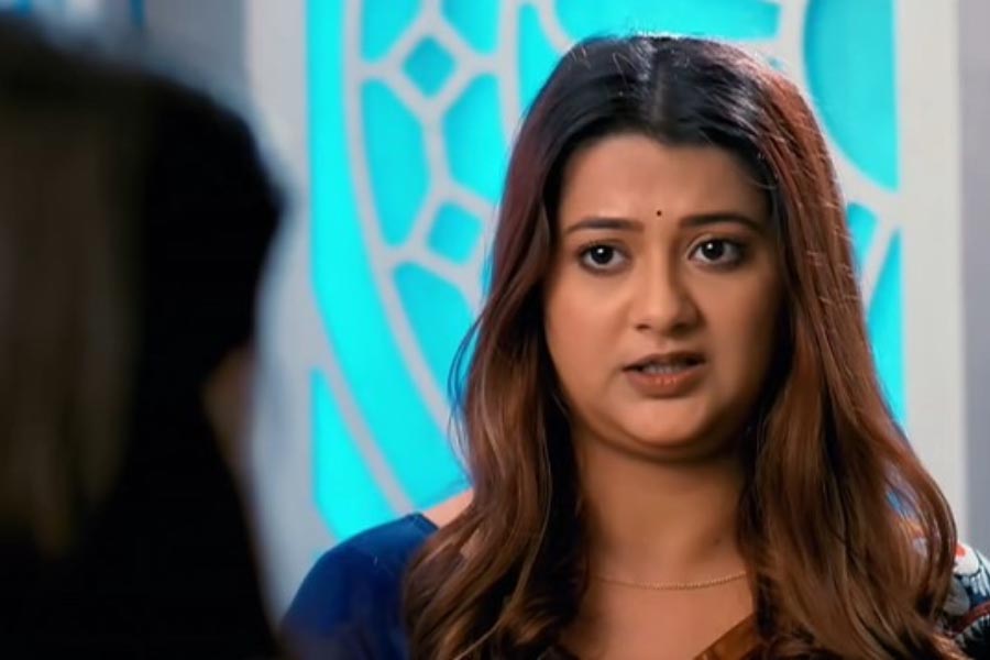 ধারাবাহিকে অনামিকা।