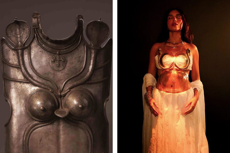 ভূমির পোশাকটিতে পোশাকটিতে আসলে রয়েছে দক্ষিণের ছোঁয়া। 