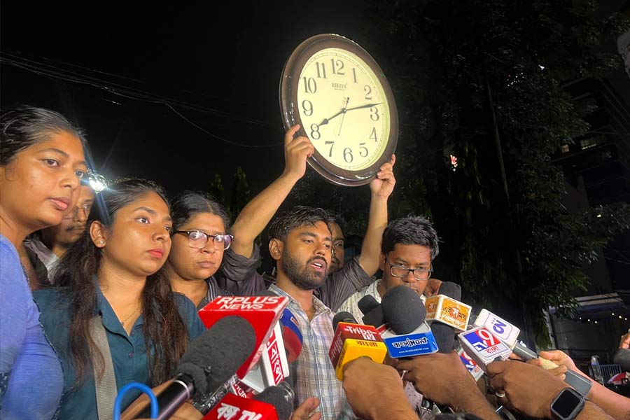 Junior doctor protest in Dharmatala amid their demand