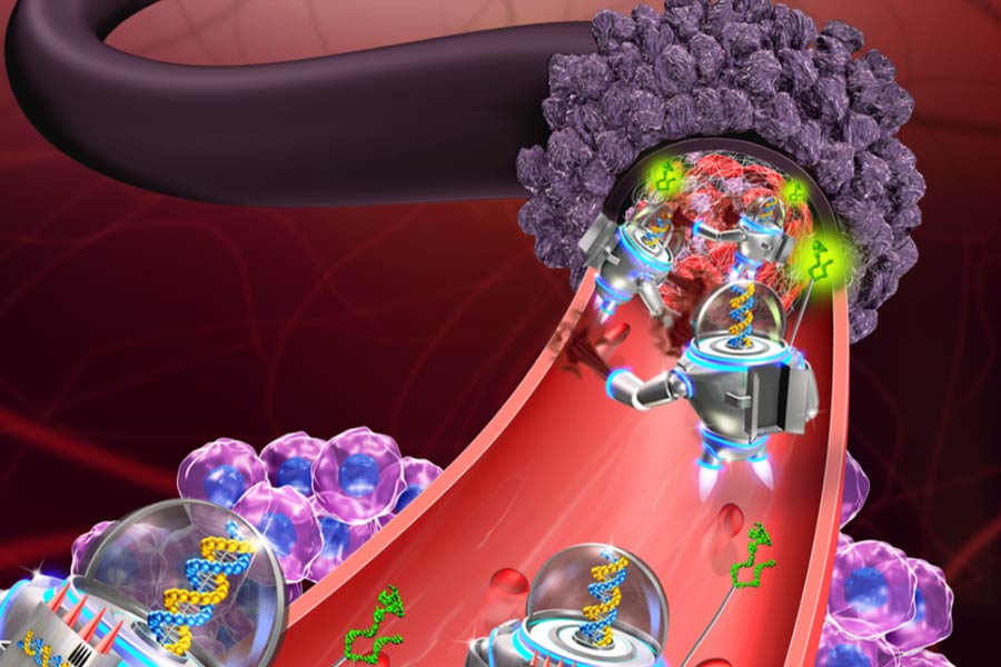 Researchers have developed Nano robots that kill cancer cells