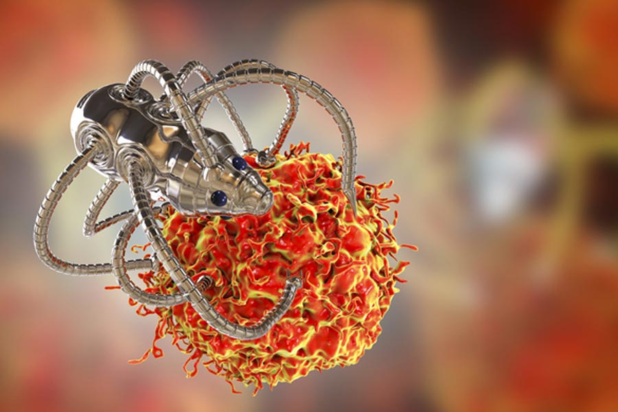 Researchers have developed Nano robots that kill cancer cells