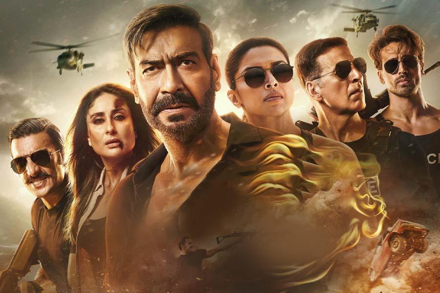 Rohit Shetty’s Singham Again trailer is praised by audience starring Ajay Devgn Deepika Padukone Ranveer Singh Kareena Kapoor Akshay Kumar Arjun Kapoor