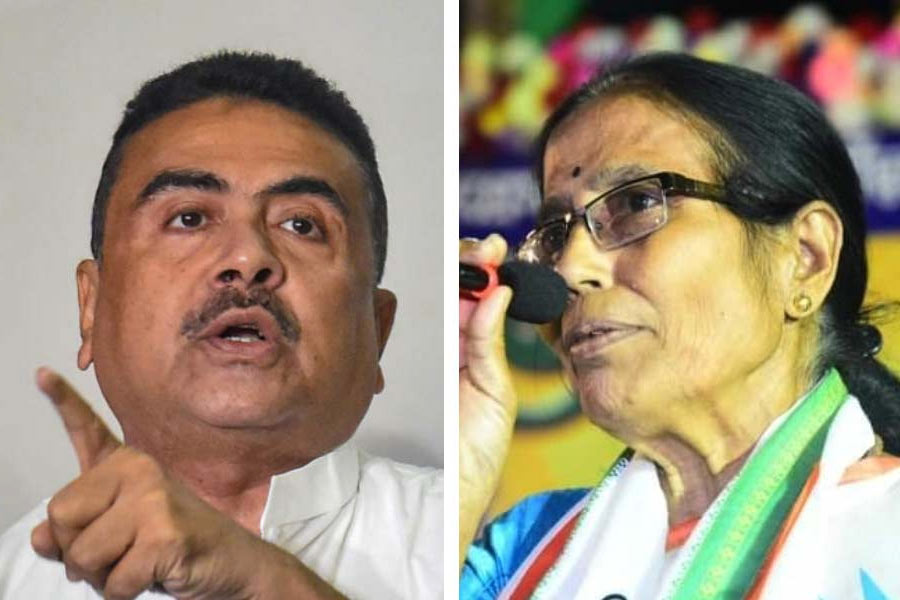 TMC councillor Chanda Sarkar will file a defamation case against BJP leader Suvendu Adhikari in the court after the puja is over