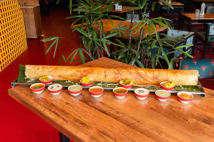 হরেক রকম দোসা মিলবে এই রেস্তরাঁয়।
