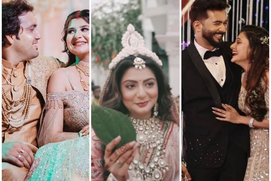 Tollywood Actresses who got married during Durga Puja festivities dgtl