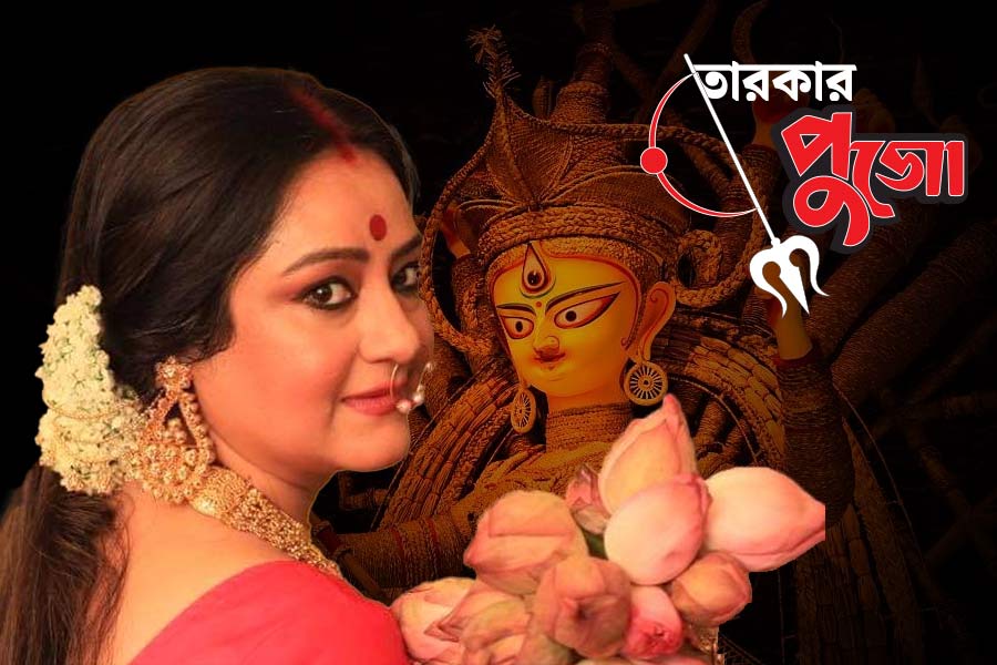 সুদীপা চট্টোপাধ্যায়ের বাড়ির পুজোর অজানা ঘটনা।