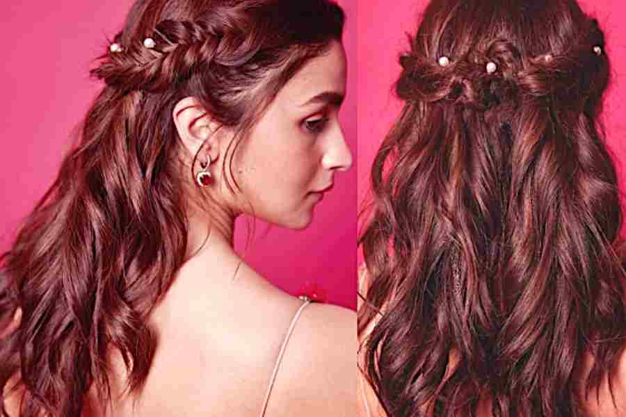 Quick and Easy Hairstyle ideas for Puja