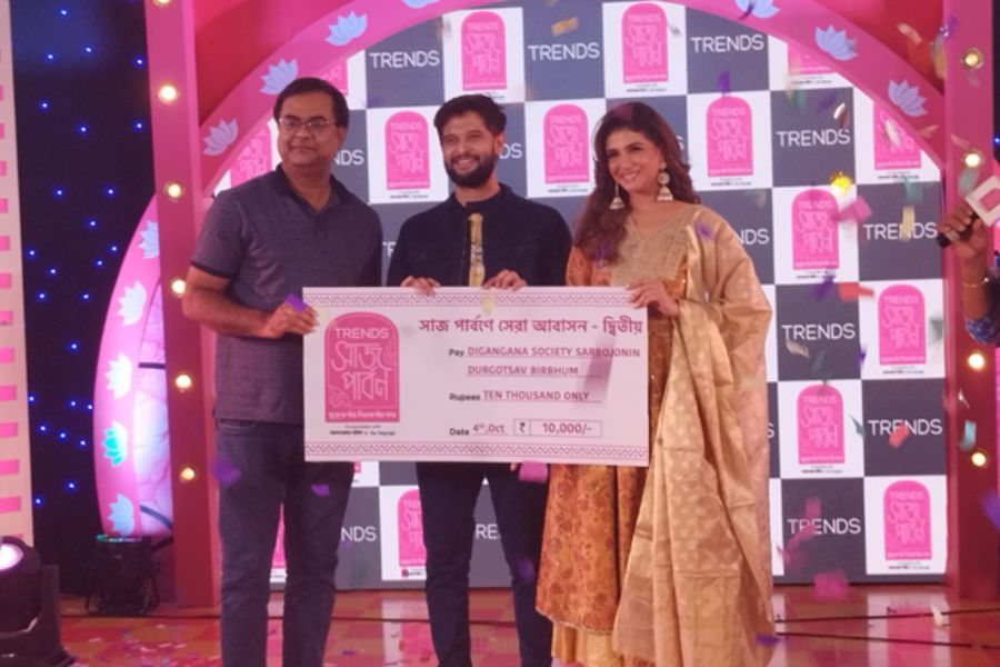 আবাসনের প্রথম রানার আপ (RWA) - দিগঙ্গনা সোসাইটি সর্বজনীন দুর্গোৎসব, বীরভূম