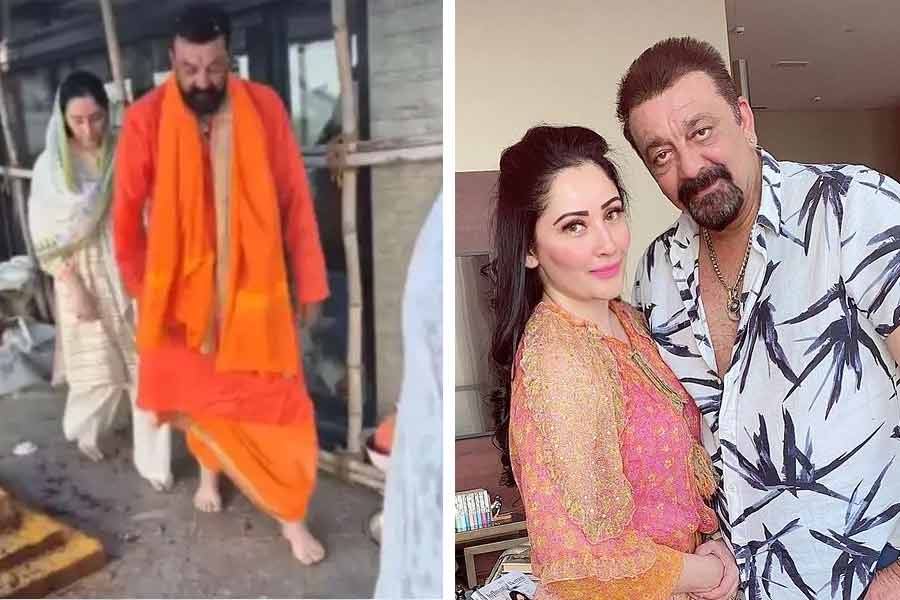 ফের মান্য়তাকেও বিয়ে করলেন সঞ্জয়।