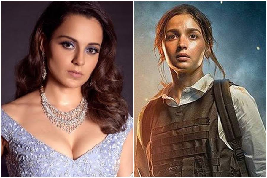 Image Of Kangana Ranaut, Alia Bhatt