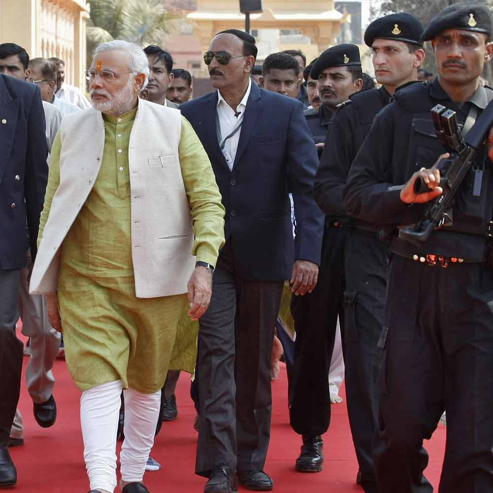 What are the different security categories in India and who all get the cover 