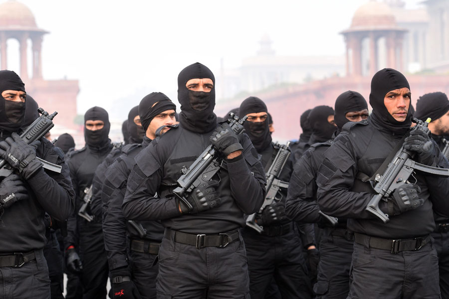 What are the different security categories in India and who all get the cover 