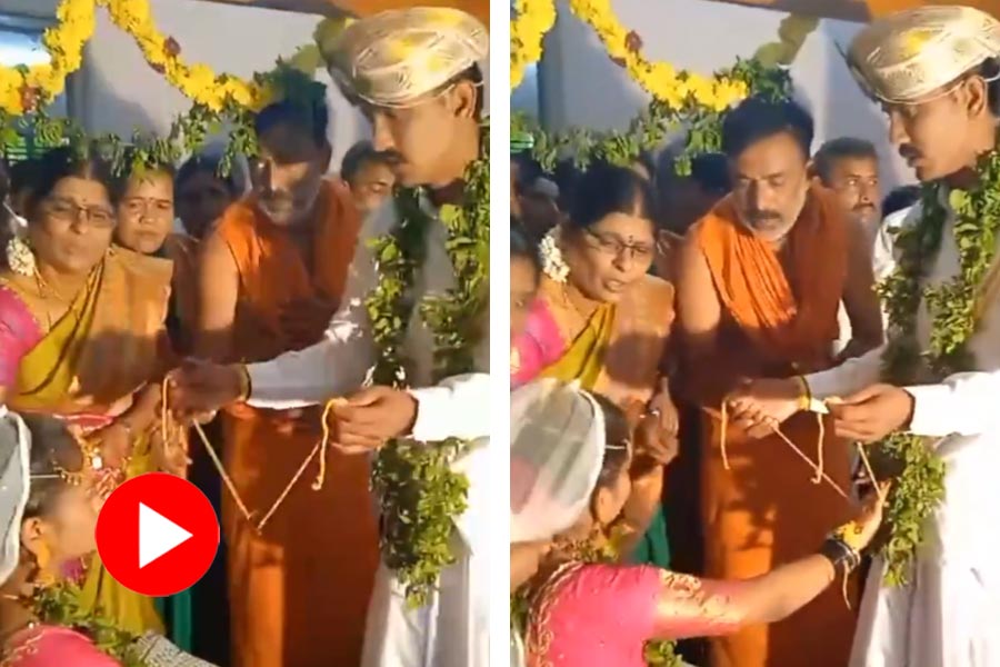 Bride denies wearing mangal sutra on the time of marriage, video goes viral