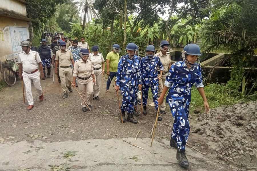 People are blaming the failure of the police force behind various disturbances in West Bengal in different times