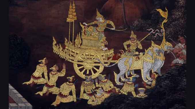 এক রাজার কাছে মূর্তি বিক্রি করতে আসেন এক কারিগর। 