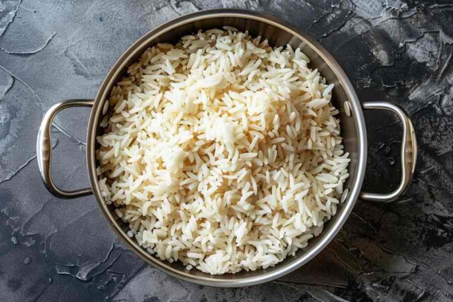 Maximum duration for safely storing cooked rice