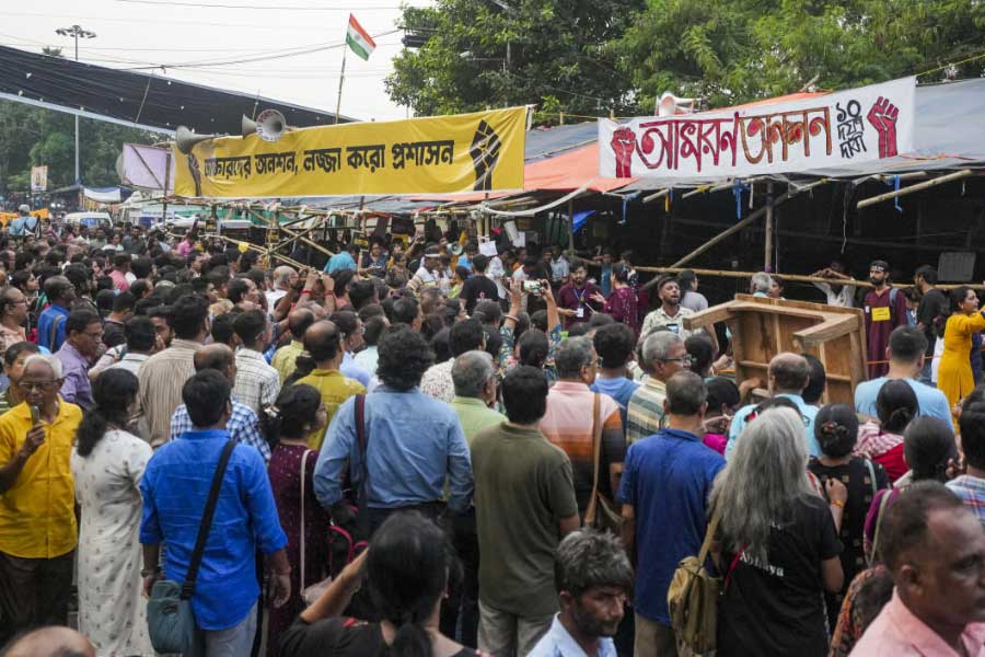 Kolkata Police did not get permission for doctor’s Dharna program in Dharmatala