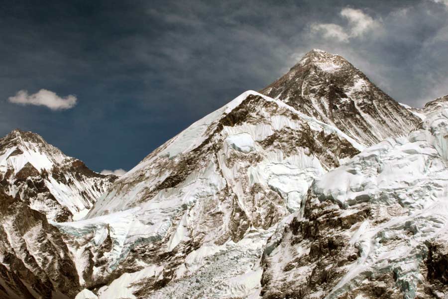Mt Everest is becoming taller due to a nearby Himalayan river say scientists 