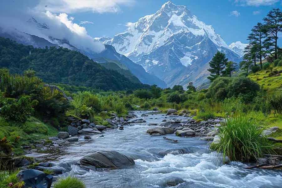Mt Everest is becoming taller due to a nearby Himalayan river say scientists 