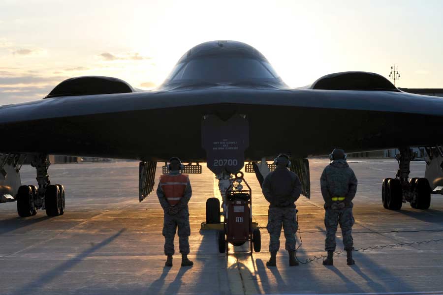 US B 2 Spirit stealth bomber attacked on Houthis hideouts in Yemen know its firepower 