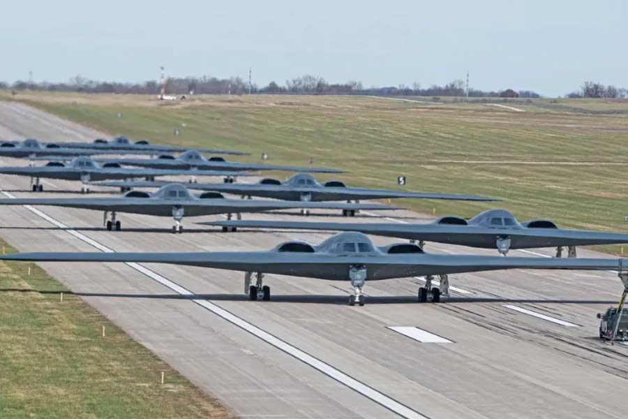 US B 2 Spirit stealth bomber attacked on Houthis hideouts in Yemen know its firepower 