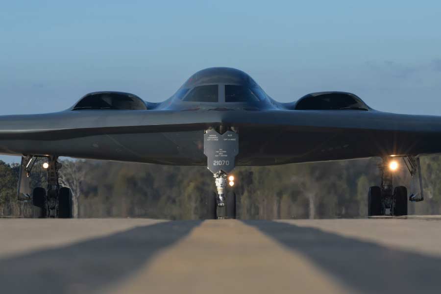 US B 2 Spirit stealth bomber attacked on Houthis hideouts in Yemen know its firepower 