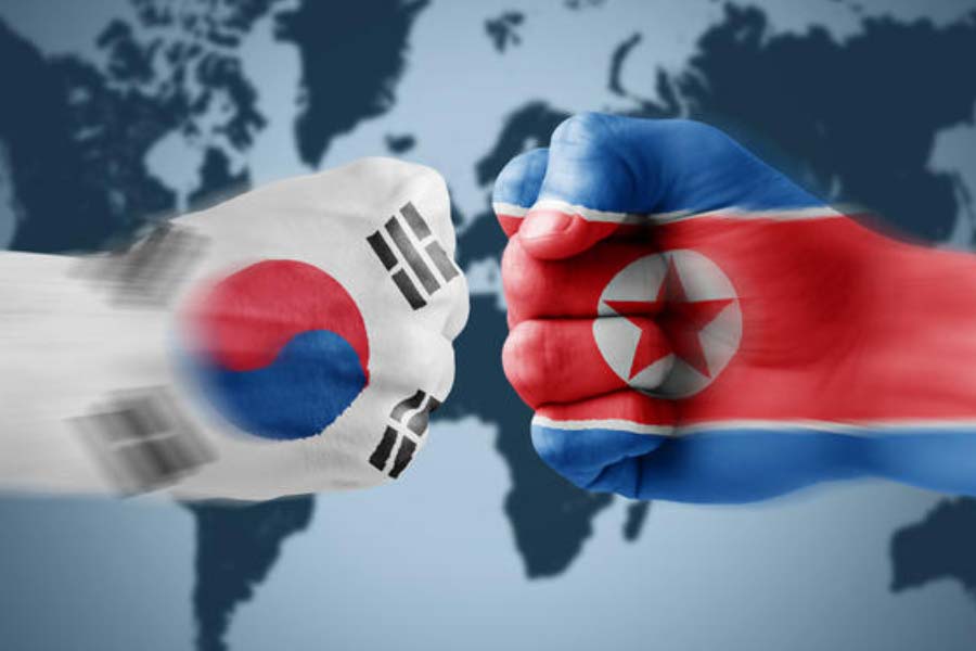 North Korea directly threatened South Korea, accusing it of a serious provocation