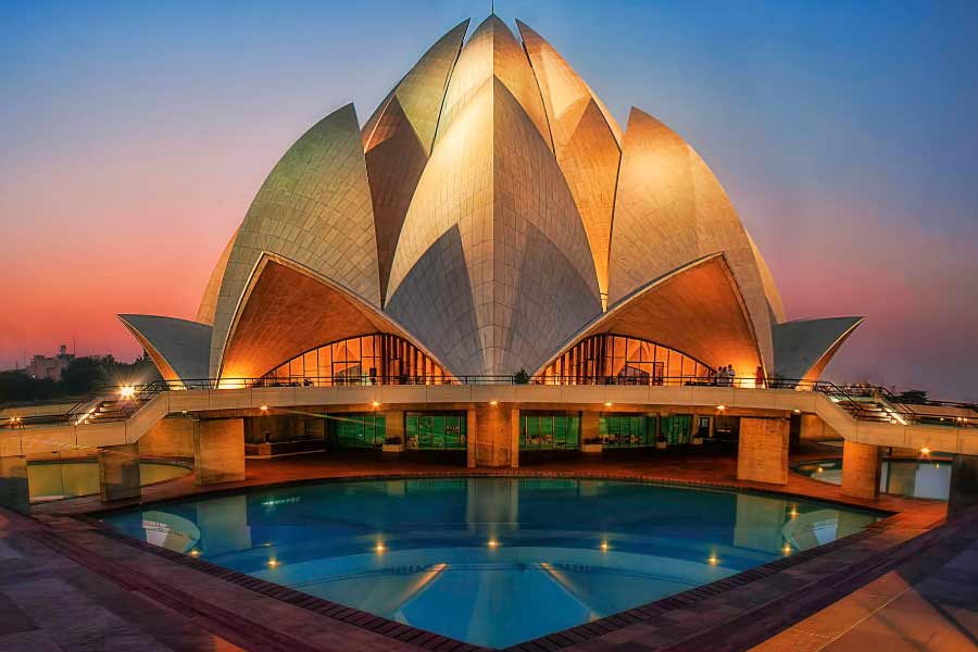 দিল্লির লোটাস টেম্পল।