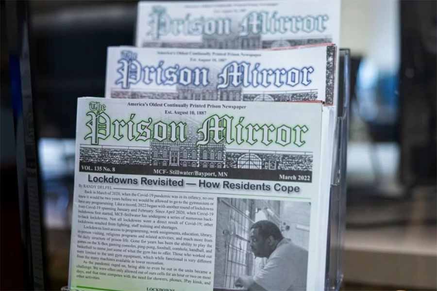 'Prison Mirror' newspaper that use to publish from Stillwater a Correctional Home of Minnesota to touch 150 years of publication in few years